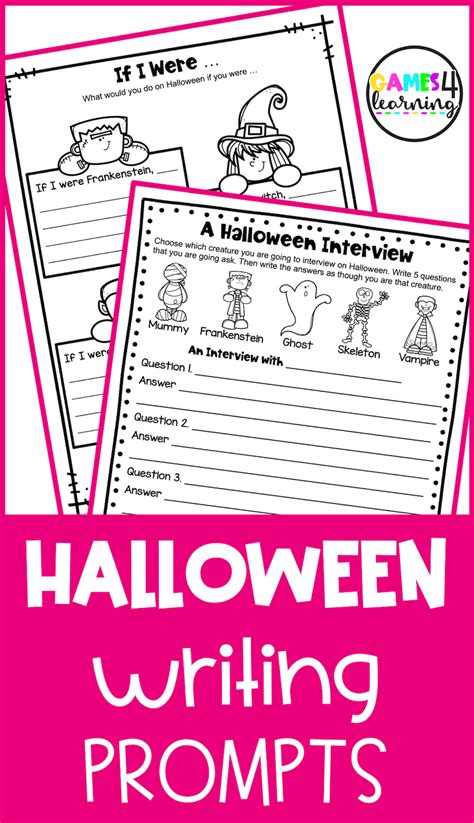 Halloween Writing Prompts For Students To Practice Their Writing Skills