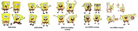 Spongebob Art Style Evolution