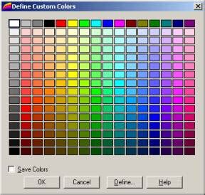 256 Color Palette