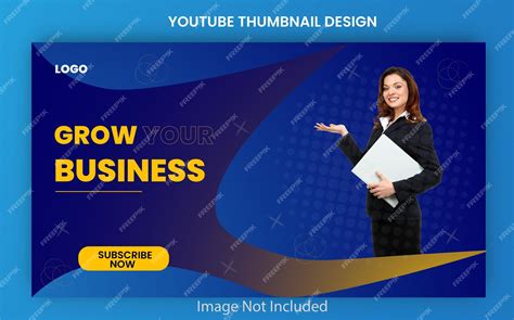premium vector modern youtube thumbnail design  awesome text template