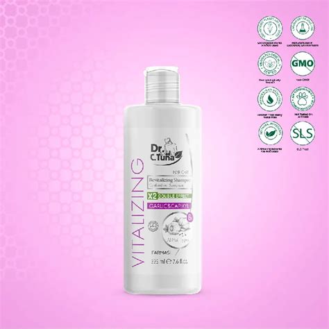 Dr C Tuna Revitalizing Shampoo Garlic Capixyl 225ml OHSOGO