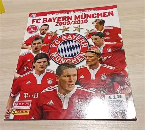 Panini Bundesliga Fc Bayern M Nchen Stickeralbum Ebay