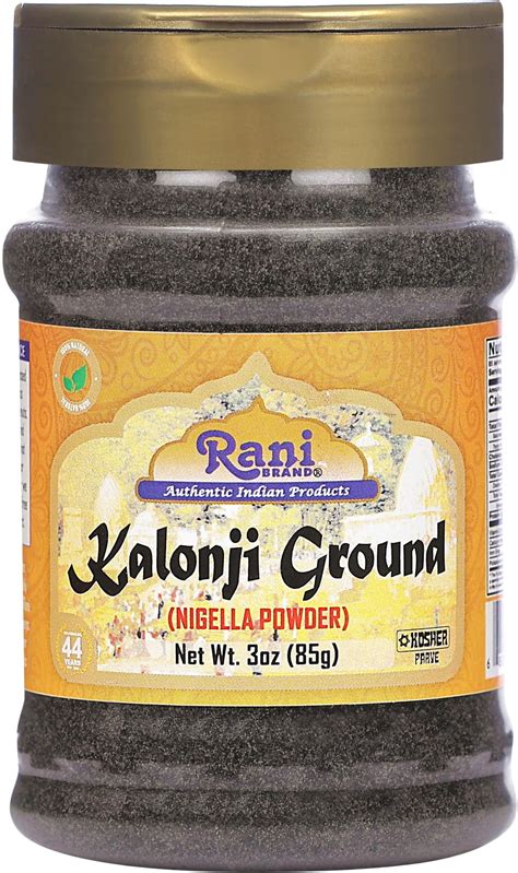 Rani Kalonji Black Seed Nigella Sativa Black Cumin Ground Powder