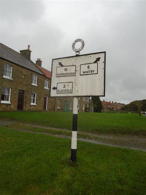 Direction Sign Signpost In Egton C Minto Cc By Sa 2 0