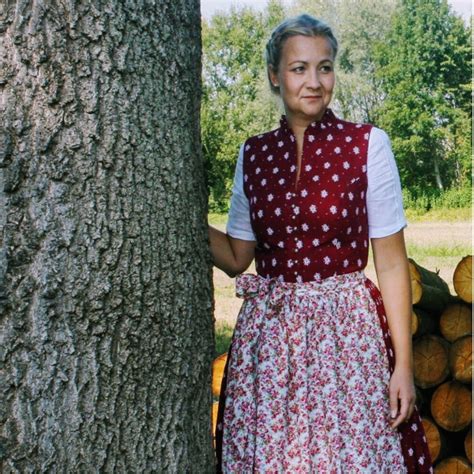 Patron Robe Folklore Dirndl Femme Pdf Marie Dirndl Schnitte En