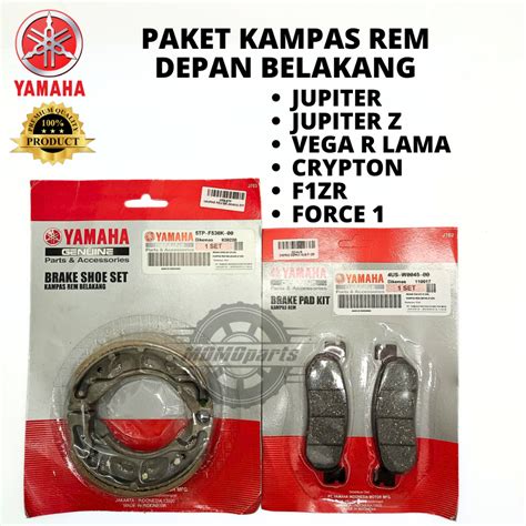 Jual Original Paket Kampas Rem Depan Belakang Tromol Tp Us Yamaha