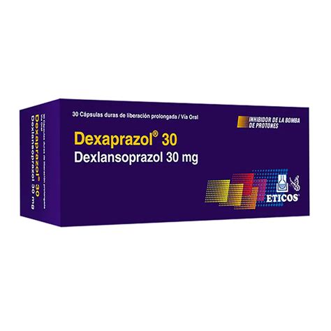 Dexaprazol 30 Dexlansoprazol 30 mg Cont 30 cápsulas duras de