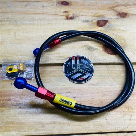 Earls Brake Hose Front And Rear Universal Thailand Made Shopee