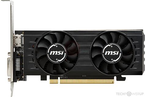 MSI RX 550 Low Profile OC Specs | TechPowerUp GPU Database