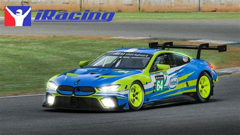 Iracing Testing The Bmw M Gte At Road Atlanta Onboard Chase View