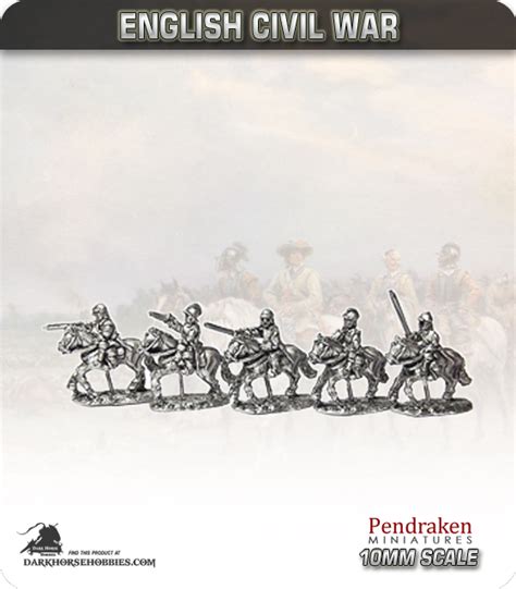 10mm English Civil War Cavalry In Lobster Potsword Dark Horse Hobbies