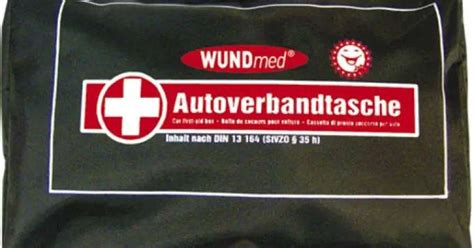 First Aid Kit According To DIN 13164 44 Pieces For First Aid Germany