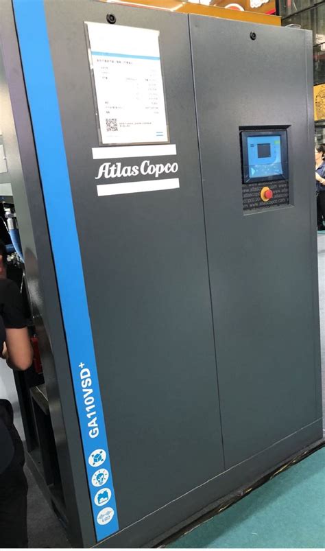 Lubricado Con Aceite Atlas Copco Compresores De Tornillo Ga Vsd