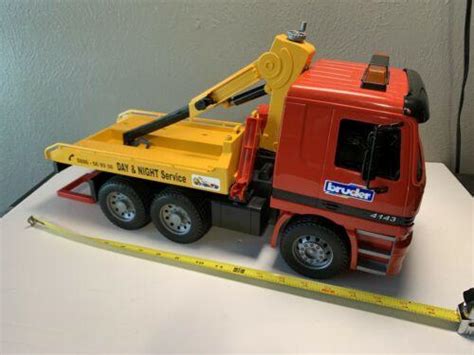 Bruder Crane Lift Tow Truck Mercedes Actros 4143 3883721912