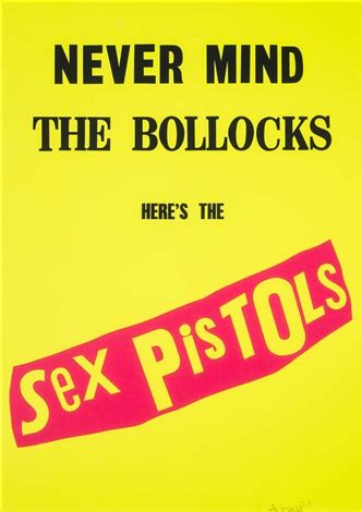 Never Mind The Bollocks Heres The Sex Pistols By Jamie Reid On Artnet