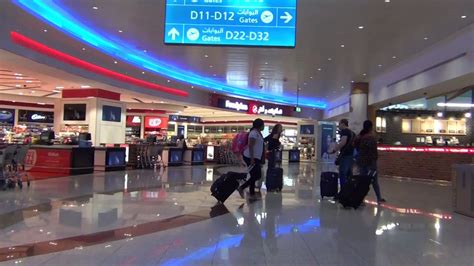 Dubai Airport Map Terminal 3 Arrivals