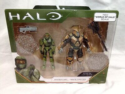 Halo Infinate Set Two Master Chief Brute Chieftain Ebay