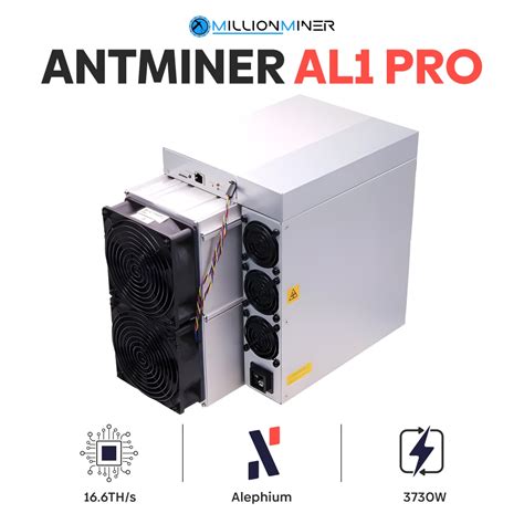 Bitmain Antminer AL1 Pro 16 6Th S Alephium ALPH Miner New