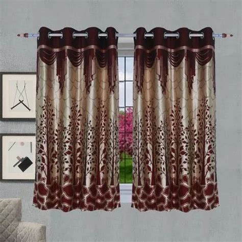 Printed Designer Polyester Window Curtain Size X Feet At Rs