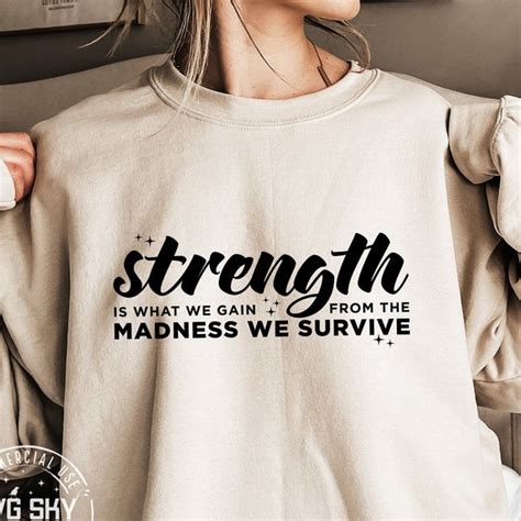 Buy Strength Is What We Gain Svg Online In India Etsy India