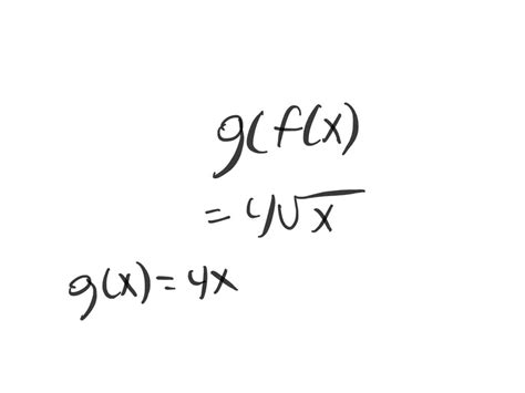 Solved Which Of The Following Will Form A Composite Function G F X