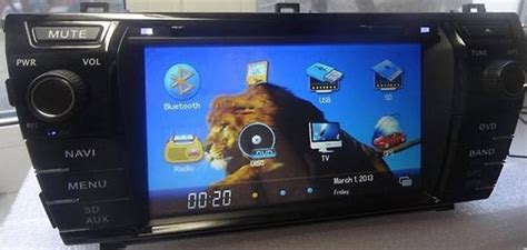 Штатная магнитола Тойота Королла 2014: функционал, дополнительные ...