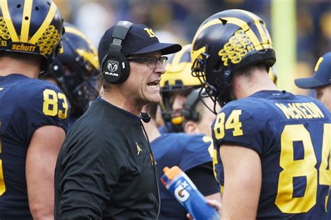 A win on Saturday would clinch a telling feat for the Jim Harbaugh era