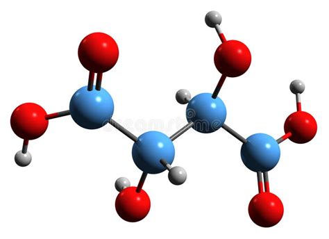 Estrutura Molecular Do Cido Tart Rico F Rmula Qu Mica Para O