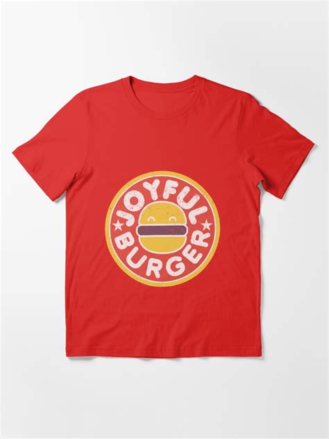 "Joyful Burger" T-shirt by Chrisjamesevans | Redbubble