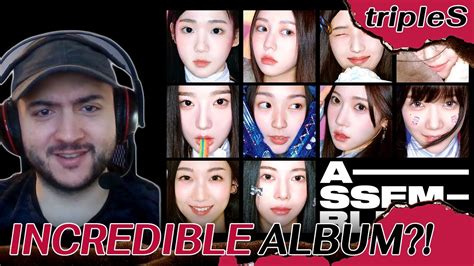 tripleS 트리플에스 ASSEMBLE Album First Listen REACTION YouTube