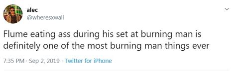 Flume Eating Ass Burning Man Bastaprints