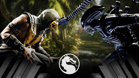 Mortal Kombat X Scorpion Vs Alien Very Hard Youtube