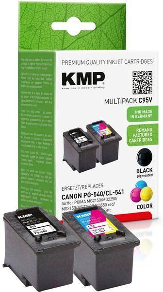 Tusz KMP C95V Multipack BK Color Kompatybilny Z Canon PG 540 CL 541 Do