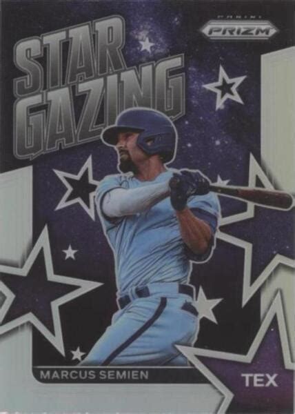 2022 Panini Prizm Star Gazing Silver Prizm SG 3 Marcus Semien For