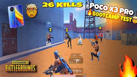 Poco X3 Pro Pubg TestBootcamp Test4K Extreme26 KILLS PUBG MOBILE