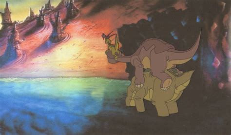 The Land Before Time Production Cel - The Land Before Time Photo ...