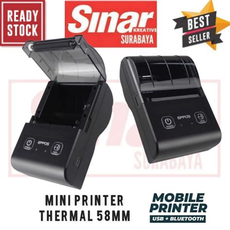 Jual Printer Mini Bluetooth Mm Cetak Struk Kasir Dan Resi