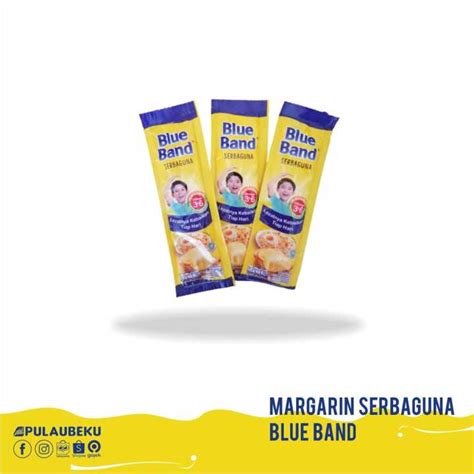 Blue Band Serbaguna 1 Renceng Margarine Sachet 15gr X 6 Sachet Lazada