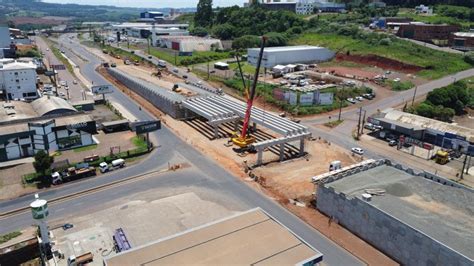 Férias coletivas obras do Elevado da Bandeira em Chapecó estarão