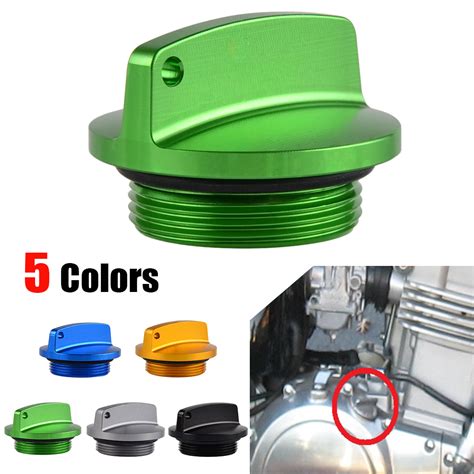 Motorcycle CNC Oil Filler Cap Plug For Kawasaki Z250 Z750 S Z1000 ZR7 S