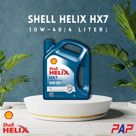 Jual Shell Helix HX7 5W-40 4 Liter | Shopee Indonesia