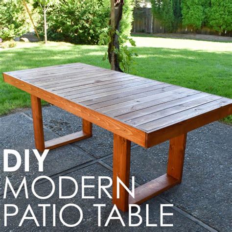 38 Easy Diy Patio Tables You Can Build On A Budget