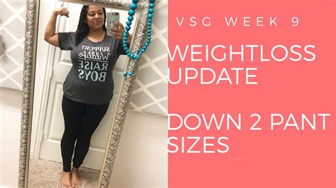 Post Vsg 9 Week Weight Loss Update Youtube