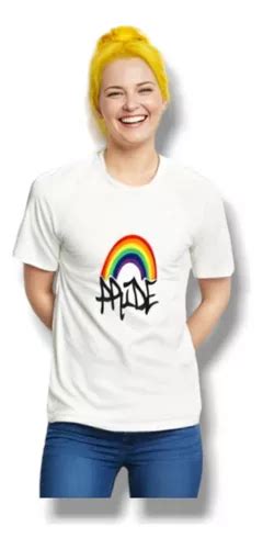 Playera Adulto Del Orgullo Gay Pride Lgbt Arcoiris Meses sin interés