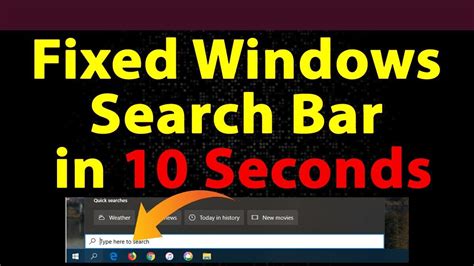 How To Fix Search Bar Not Working In Windows 10 Windows Search Bar Not Working In Windows 11