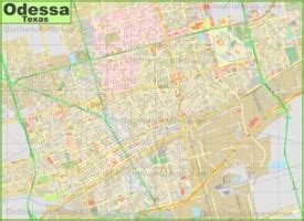 Odessa Maps | Texas, U.S. | Discover Odessa with Detailed Maps