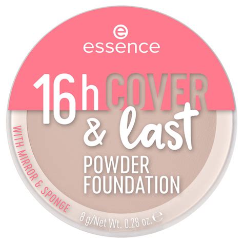 Пудровая Тональная основа 16h Cover & Last, тон 09 Soft Tan Essence ...