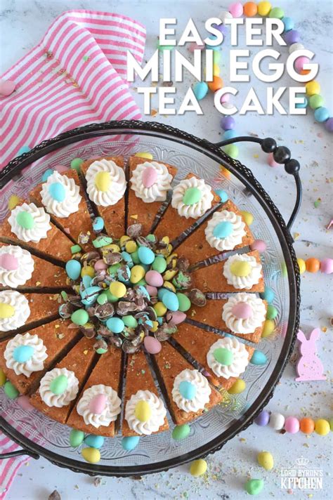 Easter Mini Egg Tea Cake Lord Byron S Kitchen