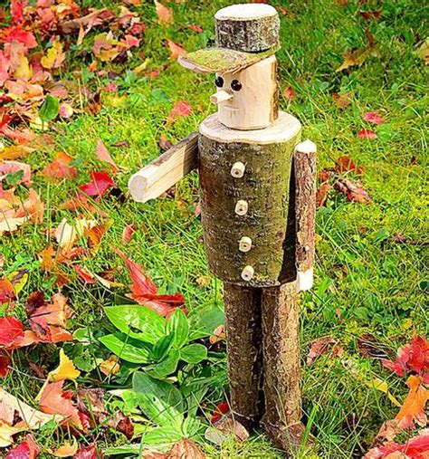 Holzfiguren Garten Selber Machen