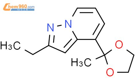 909718 54 3 Pyrazolo 1 5 A Pyridine 2 Ethyl 4 2 Methyl 1 3 Dioxolan 2